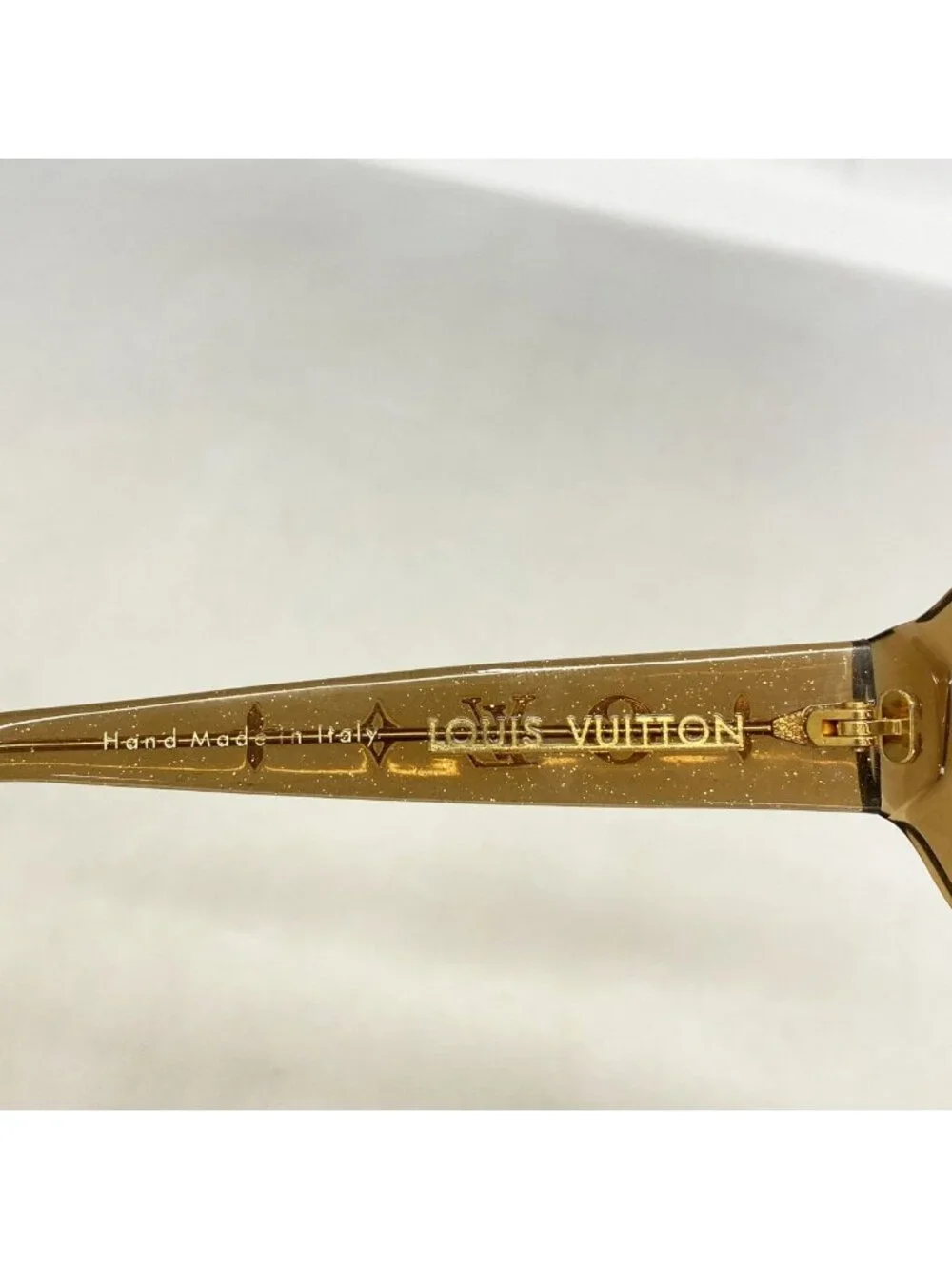 Louis Vuitton Sunglasses Obsession Ron Brown Gold Eyewear